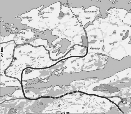 Figur 1.1 Kartskisse