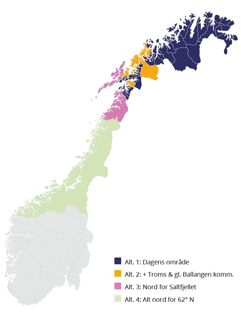 Norgeskart