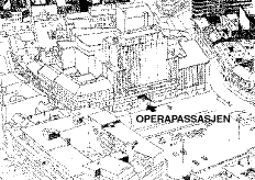 Figur 4.2 Tegning av fasade, dagens situasjon. Ill.: Narud-Stokke-Wiig AS