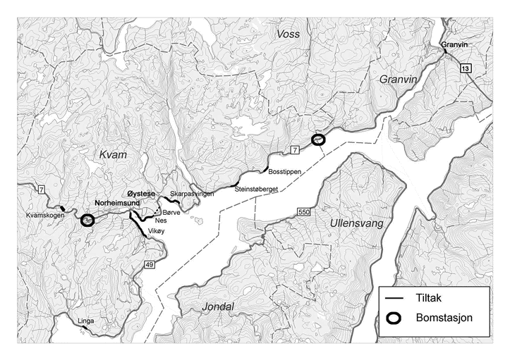 Figur 2.1 Oversiktskart
