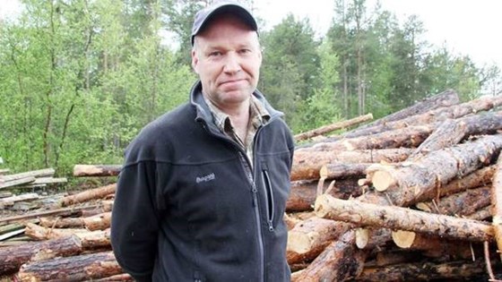 Tredriver og skogbrussjef i Finnmark, Tor Håvard Sund.