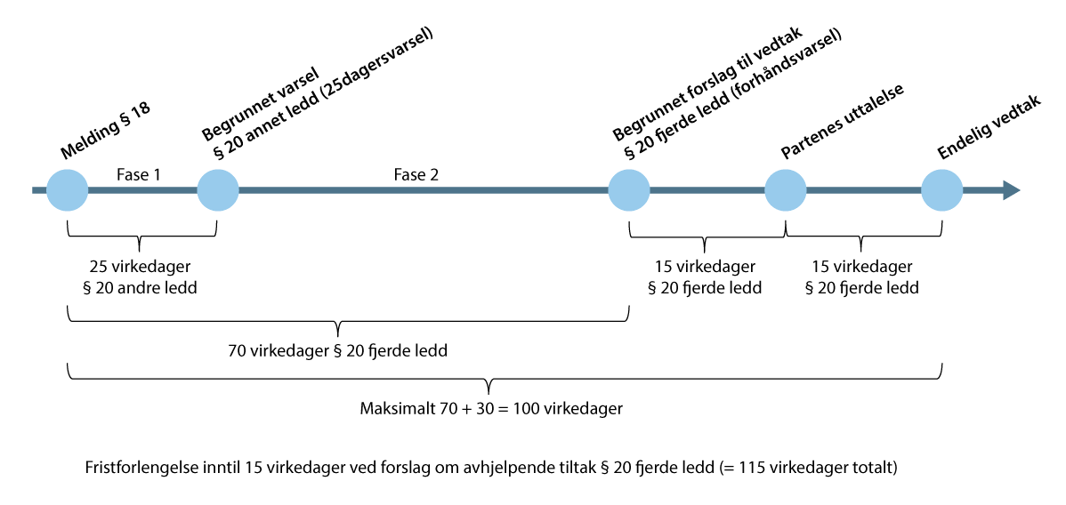 Figur 8.1 Illustrasjon av prosessen i foretakssammenslutninger