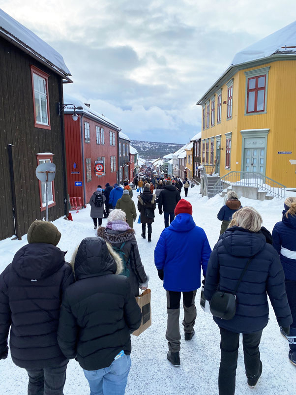 Figur 5.6 Frå Rørosmartnan