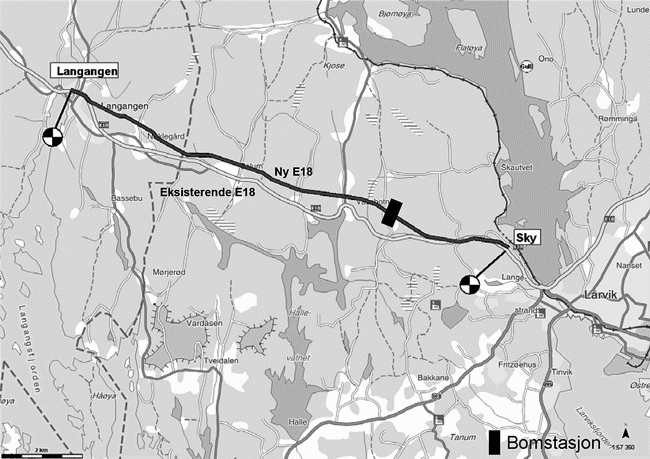 Figur 2.1 E18 Sky-Langangen
