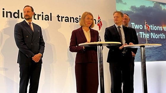 A signing of an annex to the Norwegian-British MoU on Carbon capture and storage (CCS) cooperation was signed by Norwegian Minister of Foreign Affairs, Anniken Huitfeldt in London. 