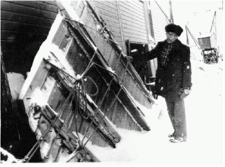 Figur 7.16 Bilde av del av dekk akterut.