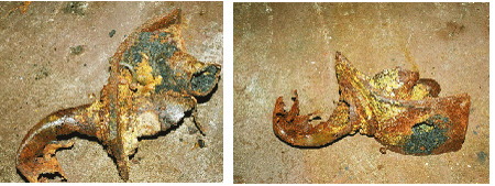 Figur 7.8 Bøyd dekksgjennomføring.