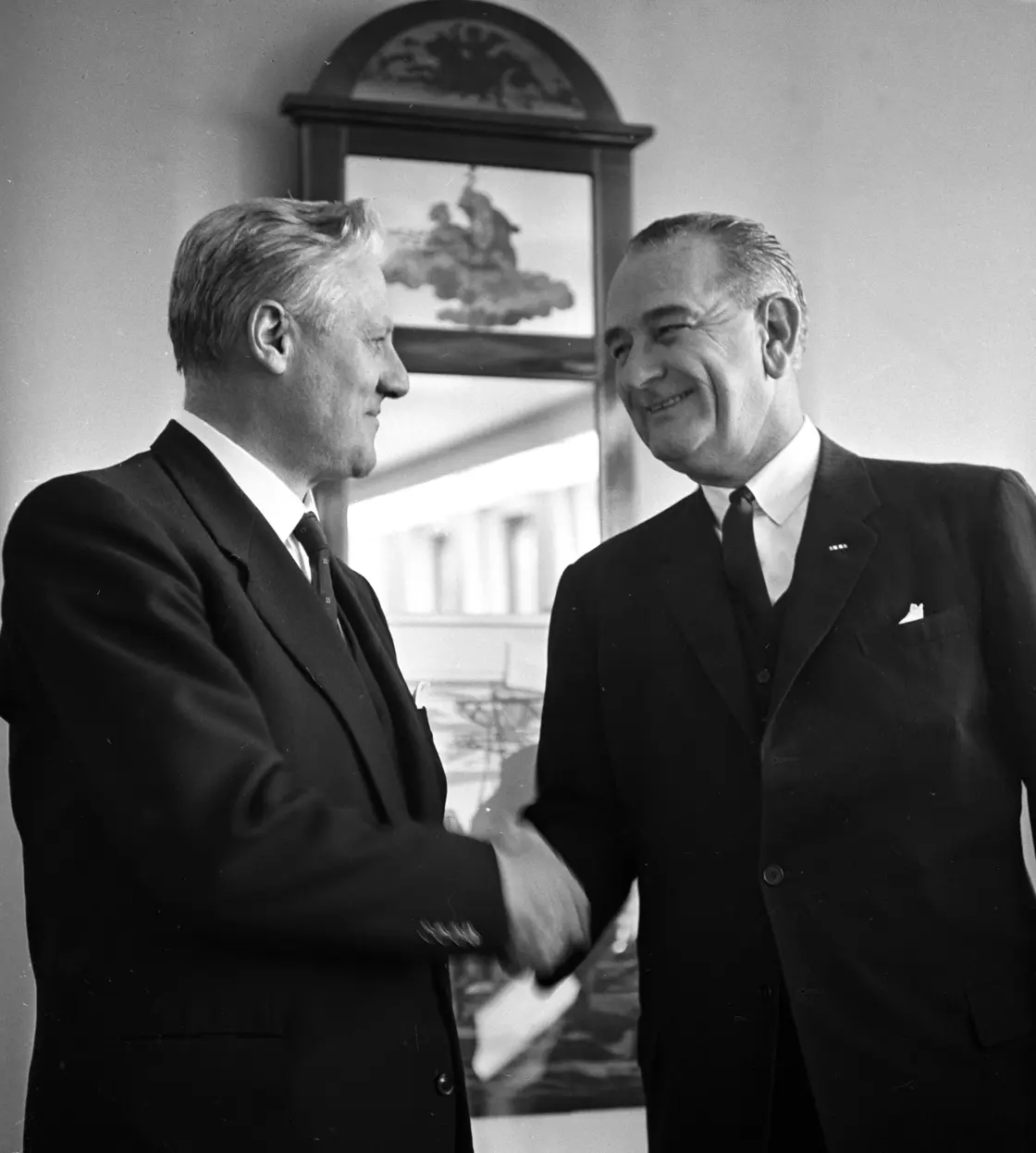 John Lyng og Lyndon B. Johnsen