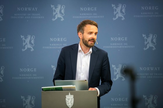 Bilde av Næringsminister Jan Christian Vestre