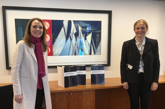 Linda Hofstad Helleland og Alexandra Bech Gjørv 