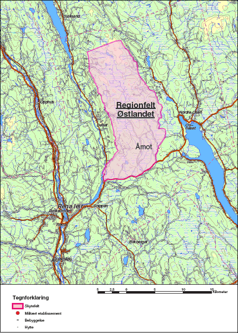 Figur 6.10 Regionfelt Østlandet