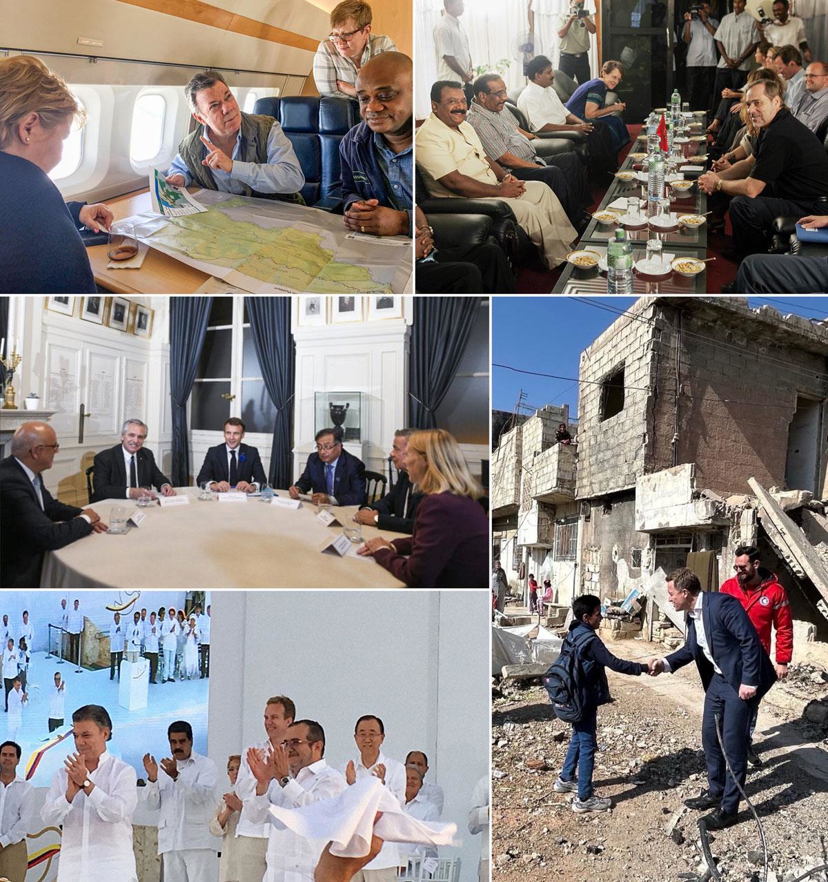 Amplio compromiso político en pro de la paz y la resolución de los conflictos