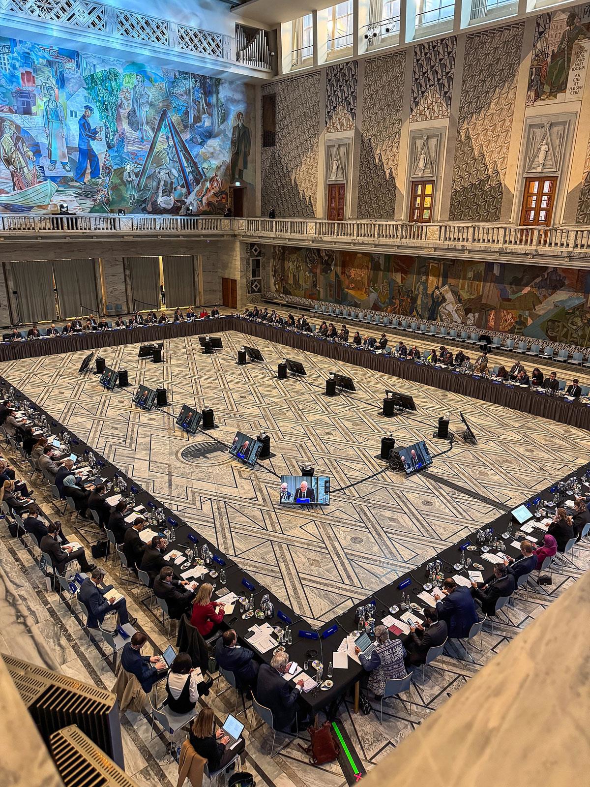 Reunión de la Alianza Global para la Implementación de la Solución de Dos Estados en Oslo el 15 de enero de 2025