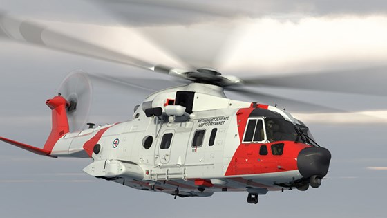 AgustaWestland AW 101 – Norges nye redningshelikopter