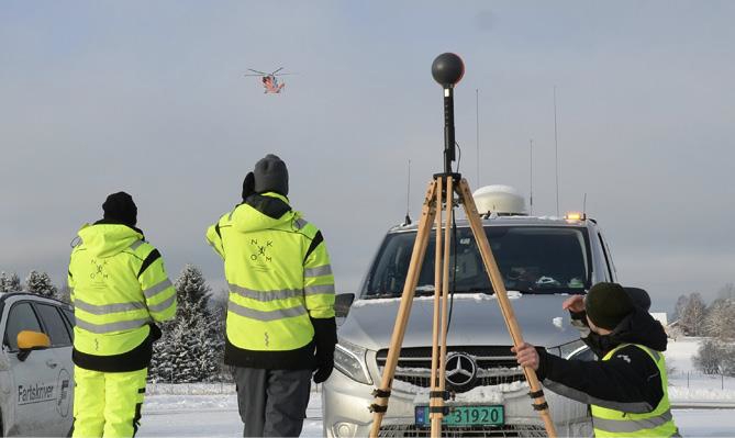 Et foto som viser jammetest på Andøya.