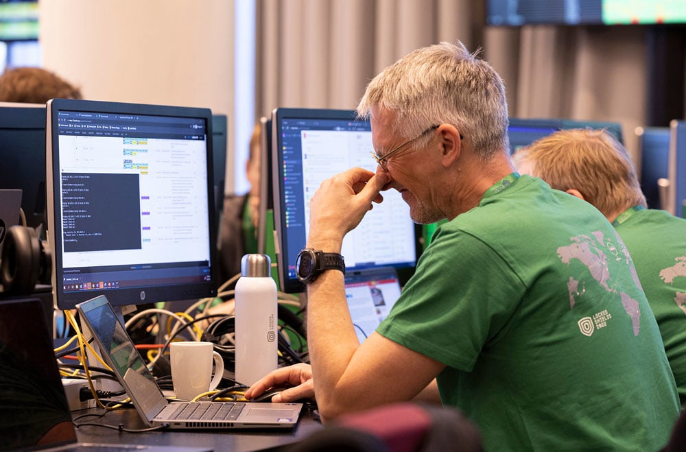 Figure 3.5 Norway has frequently participated in the international exercise Locked Shields.