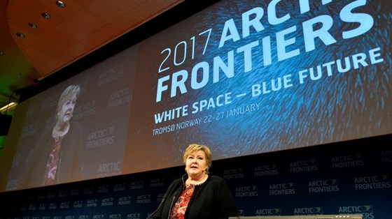 Statsministeren åpner Arctic Frontiers i Tromsø