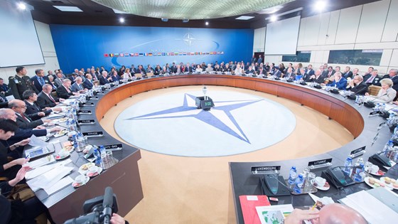 NATOs forsvarsministre var samlet i Brussel 26.-27. oktober. 