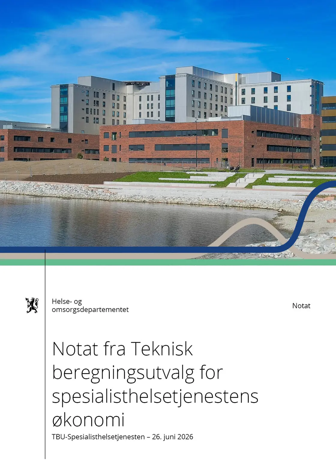 Forsiden til TBU-rapporten fra juni 2026