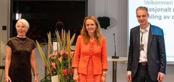 Leder av ressurssenteret, Tone Bringedal, Linda Hofstad Helleland og Steffen Sutorius