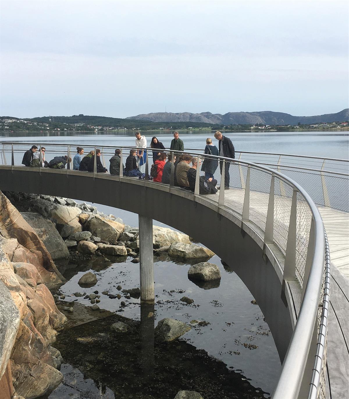 Prisbelønnet kyststi på Håhammaren i Hafrsfjord. Foto: Vigleik Stusdal Normann