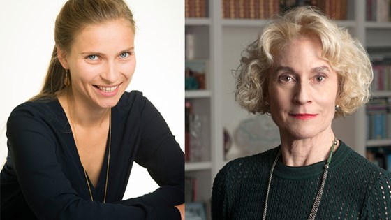 Daria Gritsenko er tildelt Nils Klim-prisen og Martha C. Nussbaum får Holbergprisen for 2021.