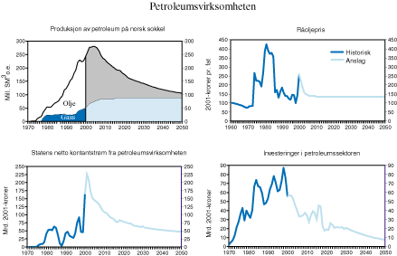 Figur 9.5 Petroleumsvirksomheten.