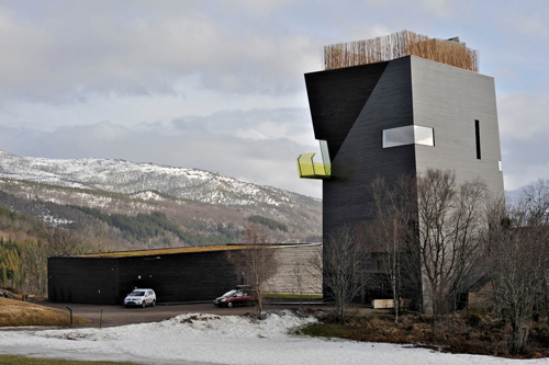 Hamsunsenteret. Foto: Husbanken.
