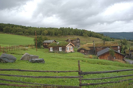 Kulturlandskap: Nordherad  i Vågå kommune i Oppland. Foto: Magnhild Apeland.