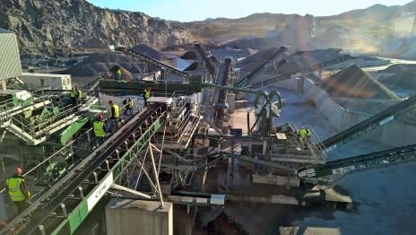 Foto av miljøanlegget på Velde