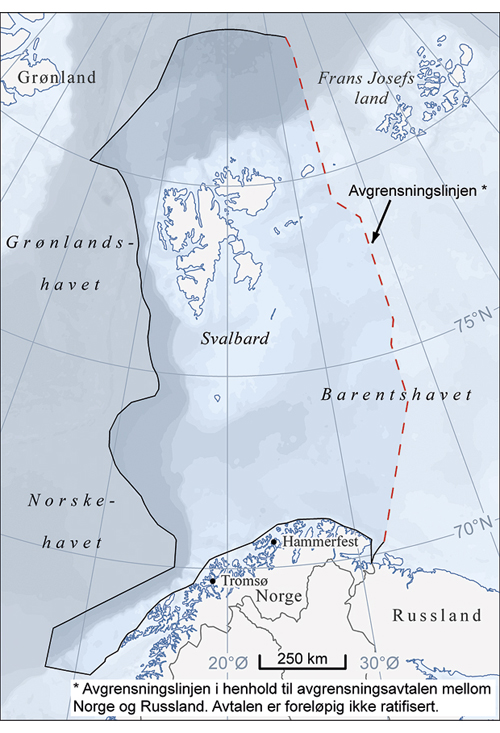 Figur 2.2 Kartografi: Norsk Polarinstitutt 2011