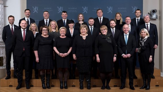 Regjeringen Solberg 22. januar 2019
