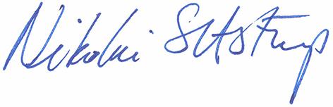 Nikolai Astrup signature