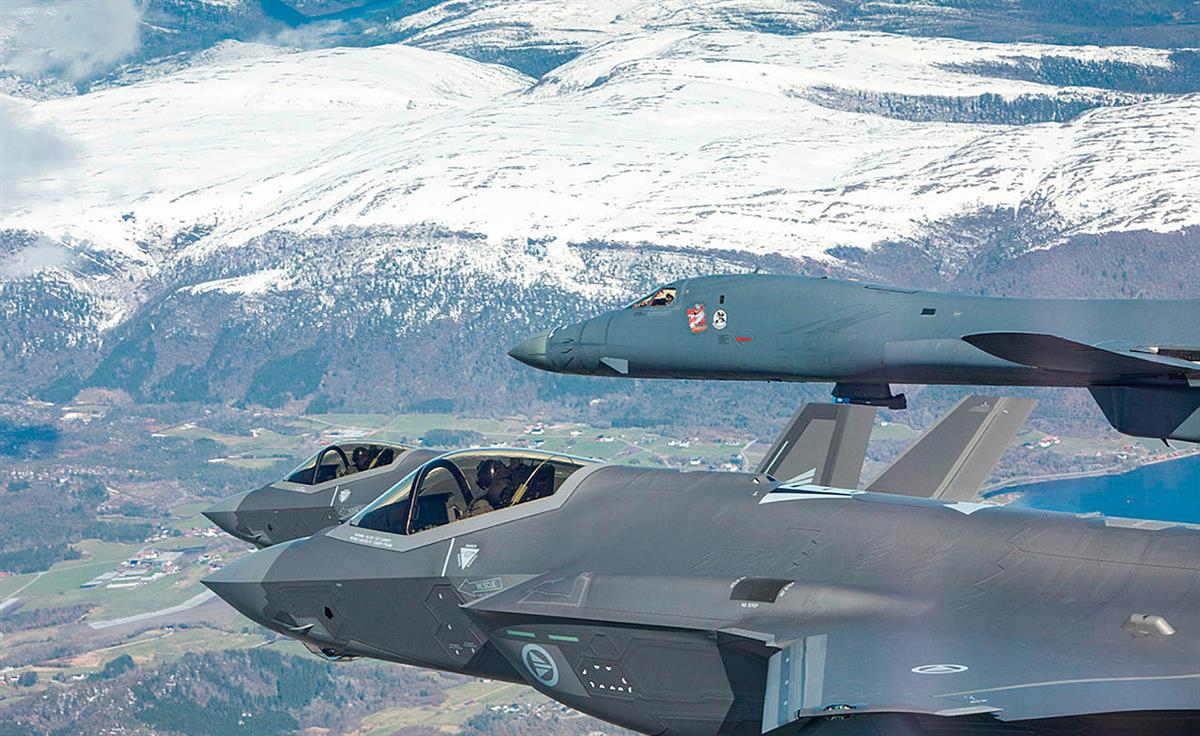 Photo of three military airplane