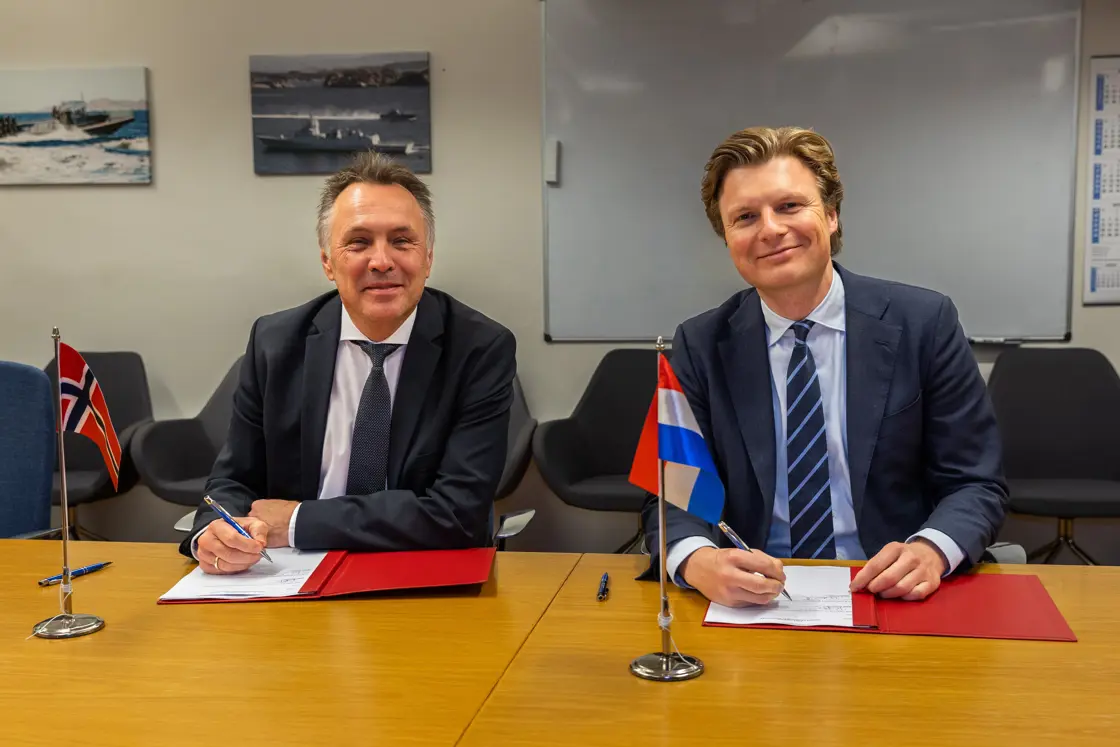 Norge og Nederland signerer ny intensjonsavtale