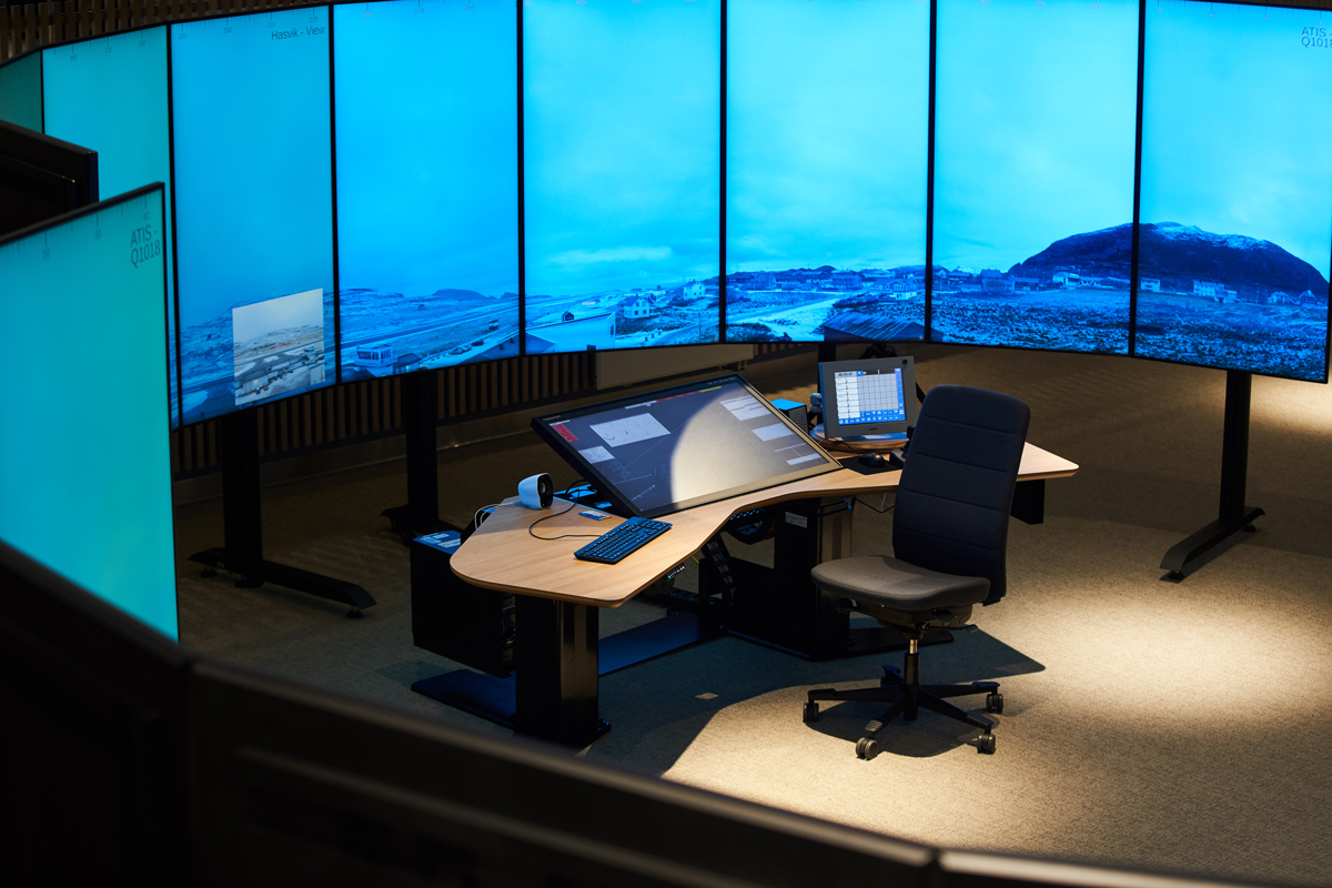 Figur 6.2 Fjernstyrt tårntjeneste ved Avinors lufthavner