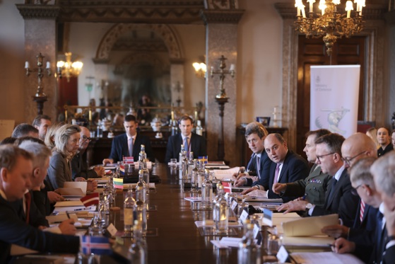 JEF-forsvarsministermøte 21. -22. februar 2022