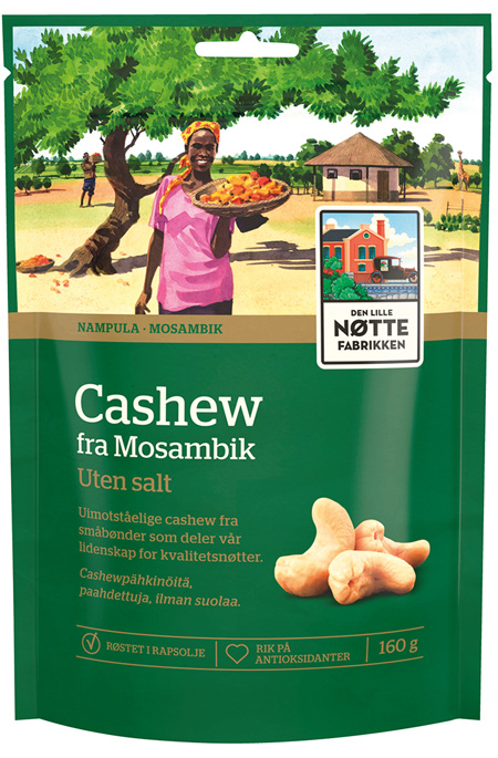 Figur 4.15 Cashew-nøtter fra Mosambik. 
