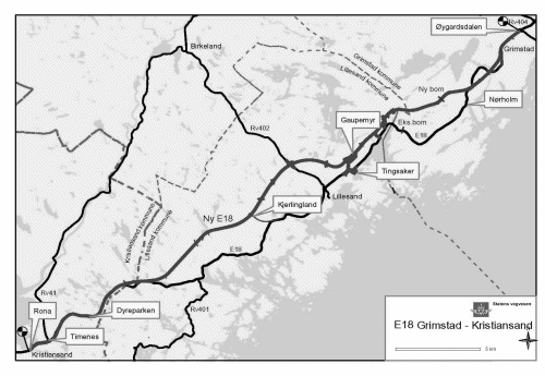 Figur 1.1 Kartskisse