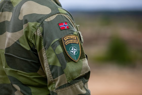 Norske soldater er en del av Nato Enhanched Forward Presence i Litauen.