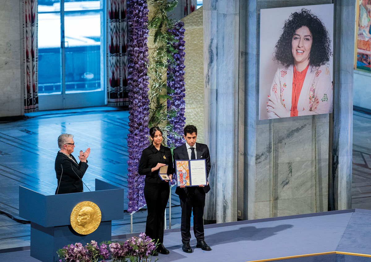 Utdeling av Nobels fredspris