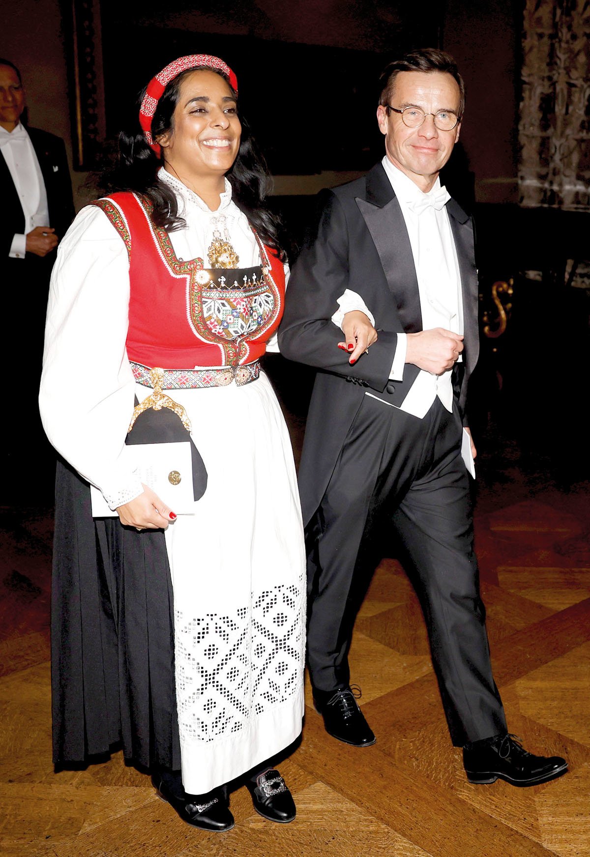 Norges kultur- og likestillingsminister Jaffery i bunad