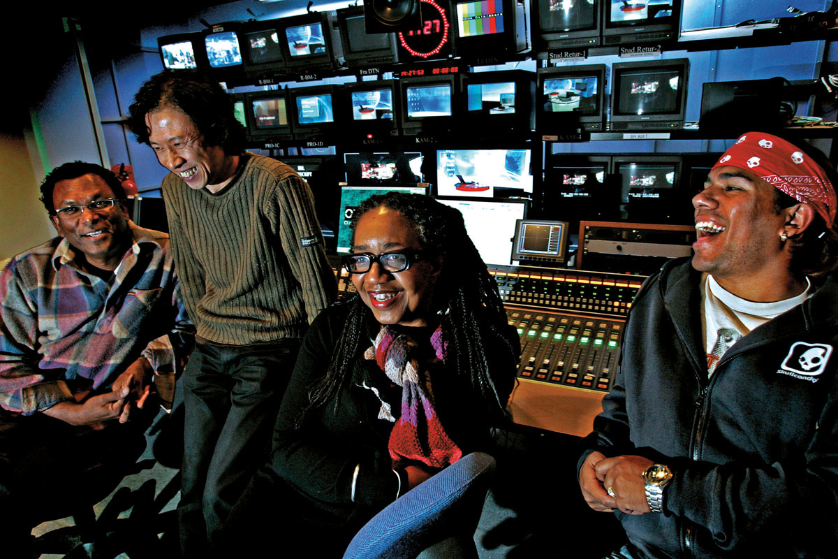 Programledere fra NRK-programmet Migrapolis