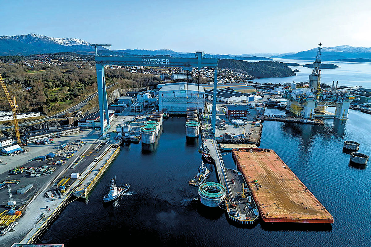 Anlegget til Aker Solutions på Stord