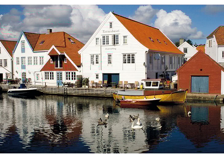 Figure 3.7 Nordneshuset in Skudeneshavn. A tourist attraction in Karmøy.