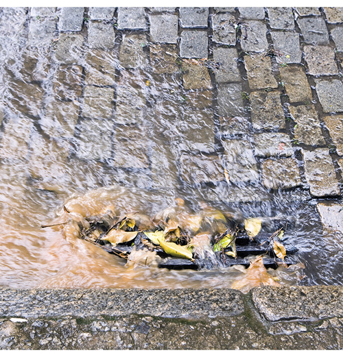 Figure 6.5 A street drain