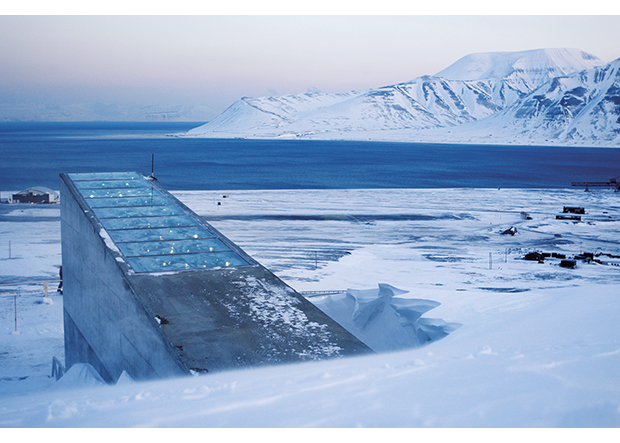 Figur 8.1 Longyearbyen, Svalbard globale frøhvelv