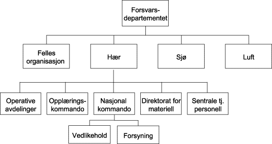 Figur 2.4 Organisering i Nederland