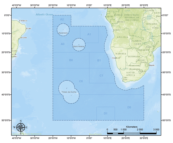 Figur 3.15 SEAFO sitt konvensjonsområde 