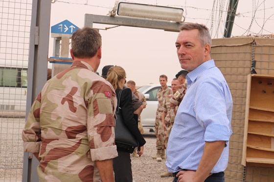 Norge er tilstede i Irak med et styrkebidrag fra Hæren på omlag 60 personell i Operation Inherent Resolve.